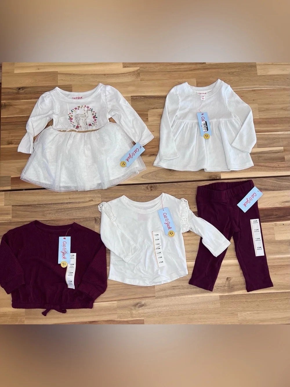 NWT Toddler girls’ clothes bundle 12M